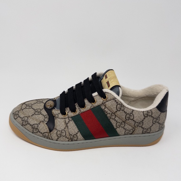 Gucci Other - Gucci Screener Low Top GG Supreme Mens Sneaker Size UK 5.5 EU 39.5 US 6
